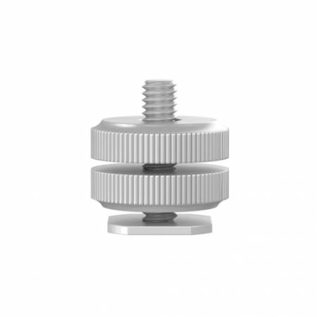 Ulanzi VL120 RGB - lampa LED, adapter zimnej stopki